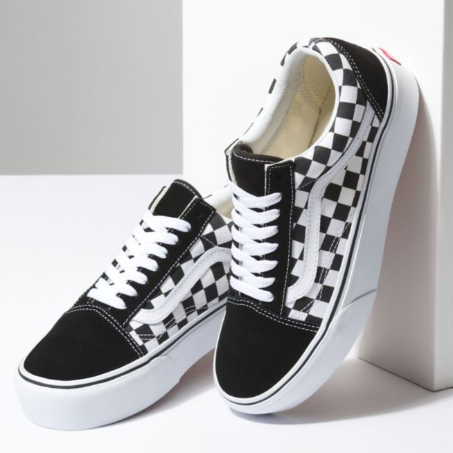 Buty checkerboard old skool platform sale